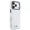 BMW M IML Shockproof Metal Logos Cover MagSafe per iPhone 17 Pro trasparente