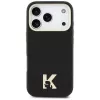 Karl Lagerfeld Karl Head Logo Cover MagSafe per Apple iPhone 17 Pro, nero