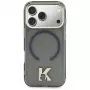 Karl Lagerfeld IML K Head Logo Cover MagSafe per iPhone 17 nero