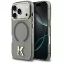 KARL LAGERFELD IML K Head Logo Cover MagSafe per iPhone 17 Pro, nero