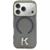 KARL LAGERFELD IML K Head Logo Cover MagSafe per iPhone 17 Pro, nero