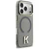 KARL LAGERFELD IML K Head Logo Cover MagSafe per iPhone 17 Pro, nero