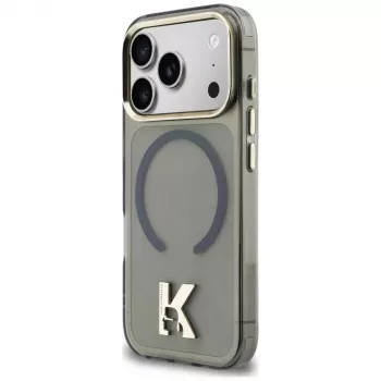 KARL LAGERFELD IML K Head Logo Cover MagSafe per Apple iPhone 17 Pro Max, nero