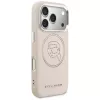 KARL LAGERFELD K Head Point Logo Custodia MagSafe per iPhone 17 Pro Max rosa