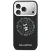 Karl Lagerfeld Point & Choupette Sketch Custodia MagSafe per iPhone 17 Pro, nero