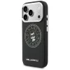 KARL LAGERFELD Point & Choupette Sketch Custodia MagSafe per iPhone 17 Pro Max, nero