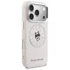 Karl Lagerfeld Point & Choupette Sketch Custodia MagSafe per iPhone 17 Pro Max rosa