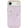 KARL LAGERFELD IML Choupettes KarlScript Logo Custodia MagSafe per iPhone Air, rosa