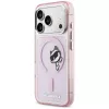 KARL LAGERFELD IML Peekaboo Custodia MagSafe per Apple iPhone 17 Pro - rosa