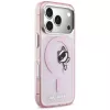 KARL LAGERFELD IML Peekaboo Custodia MagSafe per Apple iPhone 17 Pro - rosa