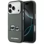 KARL LAGERFELD IML Karl & Choupette Peekaboo Logo Custodia MagSafe per Apple iPhone 17 Pro, nero