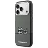 KARL LAGERFELD IML Karl & Choupette Peekaboo Logo Custodia MagSafe per iPhone 17 Pro Max, nero
