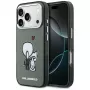 KARL LAGERFELD Karl & Choupette Back Custodia MagSafe per Apple iPhone 17 Pro, nero
