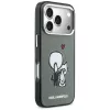 KARL LAGERFELD Karl & Choupette Back Custodia MagSafe per Apple iPhone 17 Pro, nero