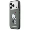 KARL LAGERFELD Karl & Choupette Back Custodia MagSafe per iPhone 17 Pro Max, nero