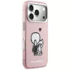 KARL LAGERFELD Karl & Choupette Back Custodia MagSafe per iPhone 17 Pro rosa