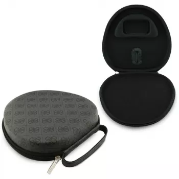 Guess Carry Box Custodia protettiva nera per auricolari TWS