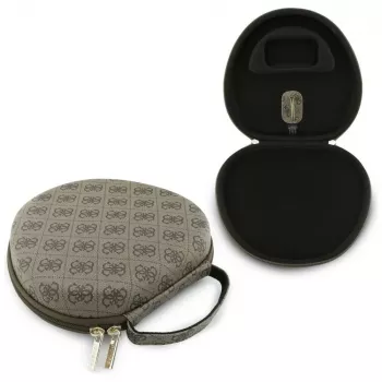 Guess Carry Box Custodia per cuffie marrone