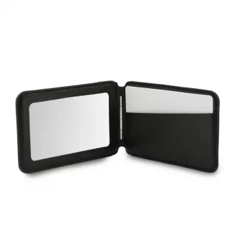 Guess 4G Stand & Mirror Portafoglio MagSafe con specchio, nero