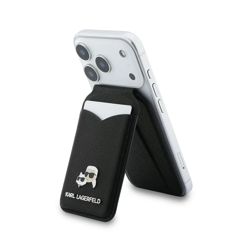 Karl Lagerfeld Stand Mirror Portafoglio MagSafe nero