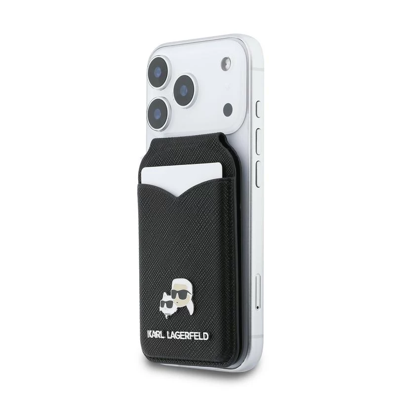 Karl Lagerfeld Stand Mirror Portafoglio MagSafe nero