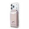 Karl Lagerfeld Stand Mirror Portafoglio MagSafe rosa