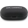 Karl Lagerfeld Saffiano Logo ENC Auricolari TWS neri