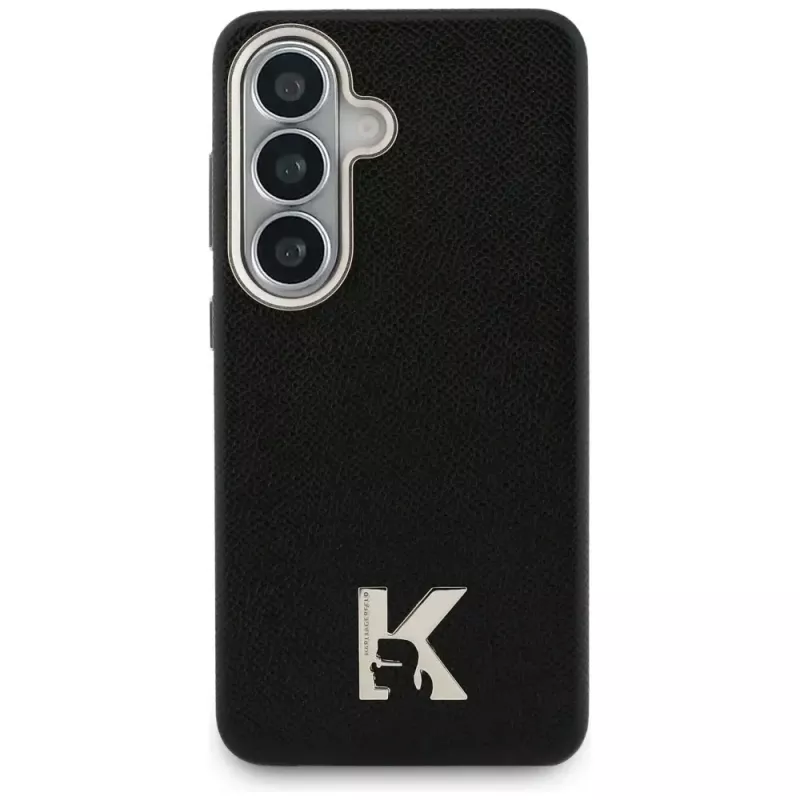 Karl Lagerfeld K Metal Logo Custodia MagSafe per Samsung Galaxy S26 nero