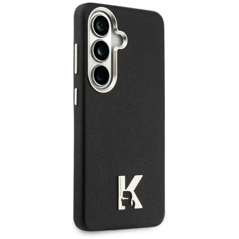 Karl Lagerfeld K Metal Logo Custodia MagSafe per Samsung Galaxy S26 nero