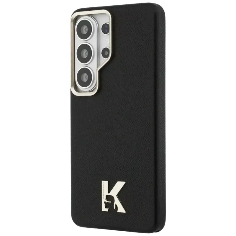 Karl Lagerfeld K Metal Logo Custodia MagSafe per Samsung Galaxy S26 Ultra nero