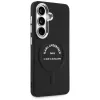 Karl Lagerfeld Embossed Ring RSG Logo Custodia MagSafe per Samsung Galaxy S26+ Nero