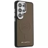 KARL LAGERFELD Embossed Ring Initials Custodia MagSafe per Samsung Galaxy S26 Ultra, Marrone