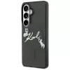 Karl Lagerfeld IML KC Script Custodia MagSafe per Samsung Galaxy S26+ Nero