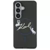 Karl Lagerfeld IML KC Script Custodia MagSafe per Samsung Galaxy S26+ Nero