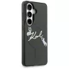 Karl Lagerfeld IML KC Script Custodia MagSafe per Samsung Galaxy S26+ Nero