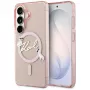 Karl Lagerfeld IML KC Script Custodia MagSafe per Samsung Galaxy S26, Rosa