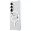 KARL LAGERFELD IML KC Script Custodia MagSafe per Samsung Galaxy S26+ Trasparente