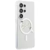 Karl Lagerfeld IML KC Script Custodia MagSafe per Samsung Galaxy S26 Ultra (Trasparente)
