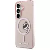Karl Lagerfeld IML Peekaboo Choupette Custodia MagSafe per Samsung Galaxy S26 - Rosa
