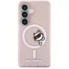 Karl Lagerfeld IML Peekaboo Choupette Custodia MagSafe per Samsung Galaxy S26 - Rosa