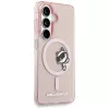 Karl Lagerfeld IML Peekaboo Choupette Custodia MagSafe per Samsung Galaxy S26 - Rosa