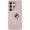 KARL LAGERFELD IML Peekaboo Choupette Custodia MagSafe per Samsung Galaxy S26 Ultra, Rosa
