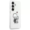 KARL LAGERFELD IML Karl & Choupette Custodia MagSafe per Samsung Galaxy S26, Trasparente