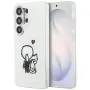 KARL LAGERFELD IML Karl & Choupette Back Cover MagSafe per Samsung Galaxy S26 Ultra, Trasparente