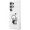 KARL LAGERFELD IML Karl & Choupette Back Cover MagSafe per Samsung Galaxy S26 Ultra, Trasparente