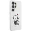 KARL LAGERFELD IML Karl & Choupette Back Cover MagSafe per Samsung Galaxy S26 Ultra, Trasparente