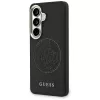 Guess Perforated Logo Custodia MagSafe per Samsung Galaxy S26 - Nero