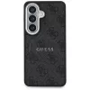 Guess 4G Embossed Ring Custodia MagSafe per Samsung Galaxy S26 (Nero)