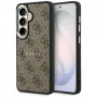 Guess 4G Embossed Ring Cover MagSafe per Samsung Galaxy S26 (marrone)
