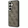 Guess 4G Embossed Ring Cover MagSafe per Samsung Galaxy S26 (marrone)